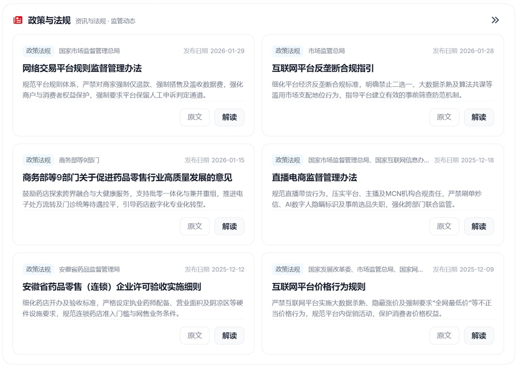 政策解读列表